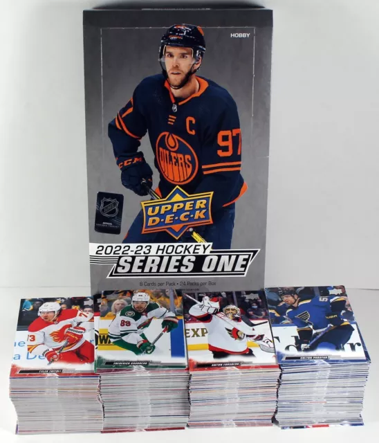 2022-23 Upper Deck Hockey Series 1 Single Card Pick List / Complete Your Set