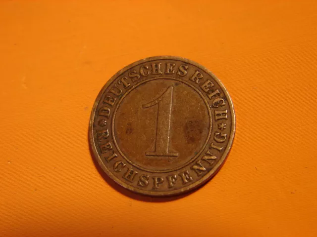 Allemagne. Iii Reichs. 1 Reichspfennig 1935.F.