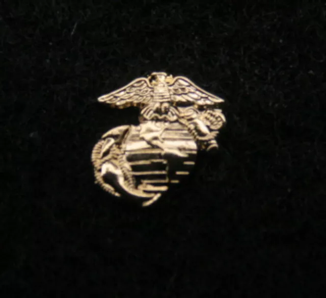 Eagle Globe Anchor Ega Micro Mini 1/2 Inch Hat Lapel Pin Up Us Marines Veteran