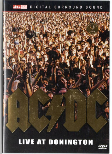AC / DC: Live at Donington (DVD, 1991) Heavy Metal Music Brand New ...