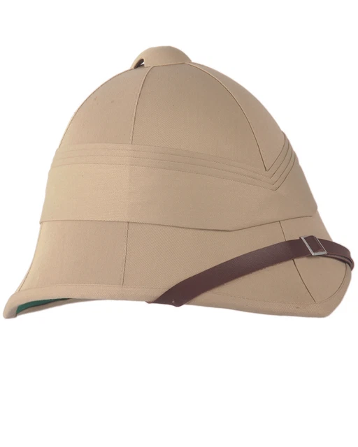 Britischer Tropenhelm British Army Tropical Pith Helmet Kolonialkrieg WK1 WK2 WH