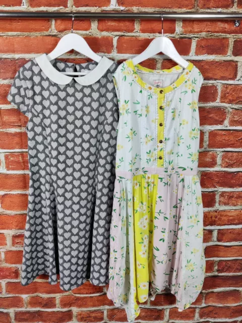 Girls Bundle Age 12-13 Years M&S Mantaray Summer Dress Hearts Floral Kids 158Cm