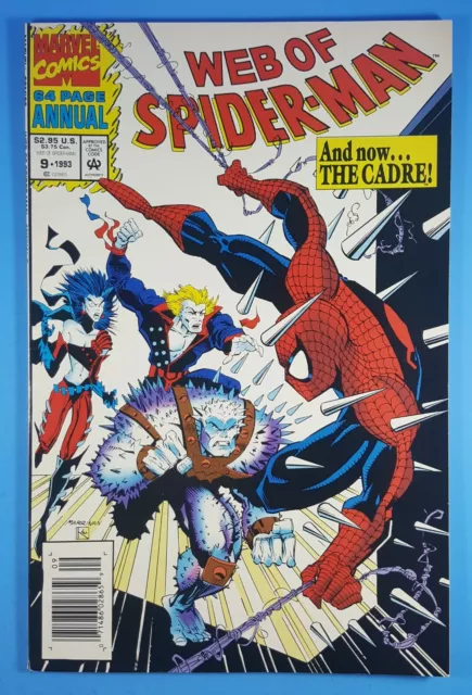 Web of Spider-Man Annual #9 NEWSSTAND Marvel Comics 1993