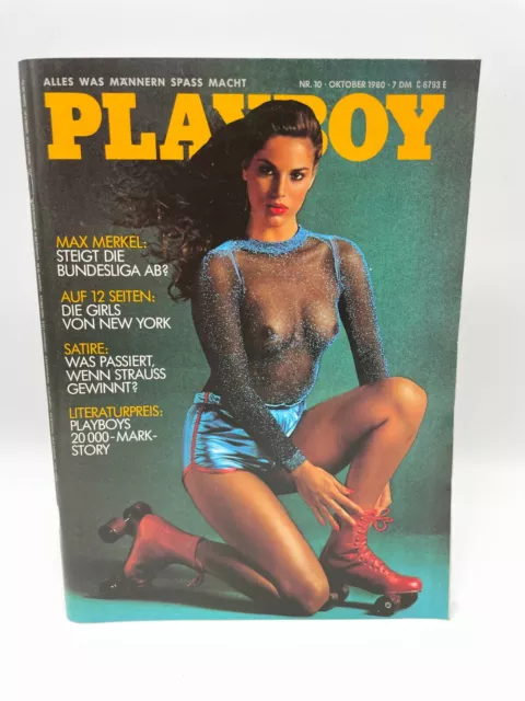 Playboy Nr. 10 Oktober 1980 Zeitschrift, inkl. Poster, Männer Magazin