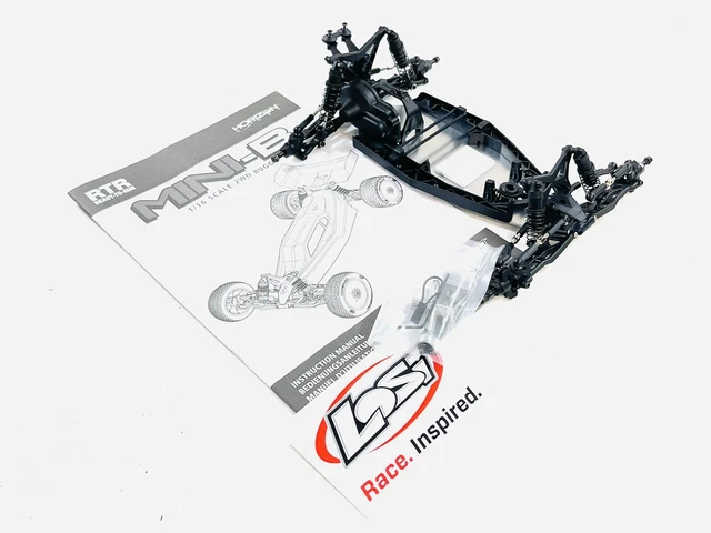 NEW Team Losi Mini-B 1/16 Scale 2wd Buggy Roller Slider Chassis