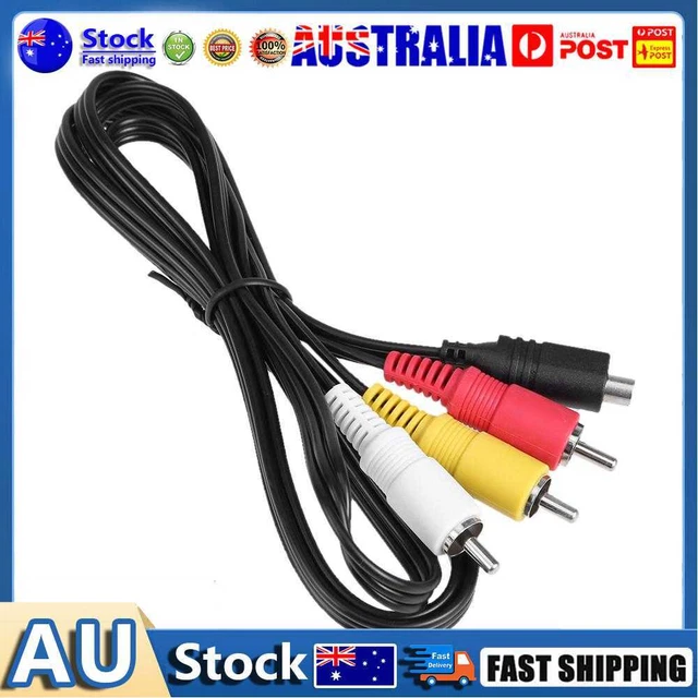1.2m VMC-15FS A/V RCA to 10Pin Sony Port Adapter Cable for Sony Camera AU
