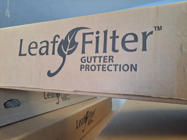 leaf filter gutter protection 5". Beige Gutter Guards