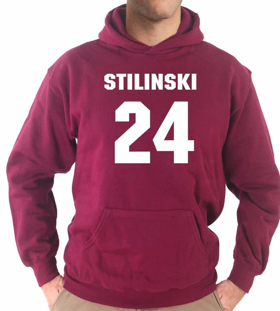 Felpa Con Cappuccio KJ1604 Stilinski 24 Beacon Hills Lacrosse Est. 2011 Wolf