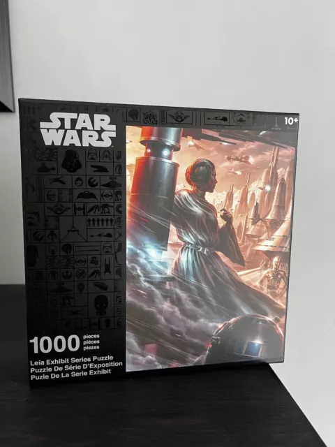 Disney Star Wars Jigsaw Puzzle 1000 Pieces, Leia Exhibit Series Puzzle New.