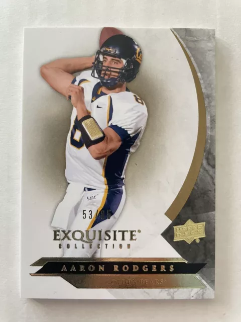 Aaron Rodgers 2012 Upper Deck Exquisite Collection Base /85