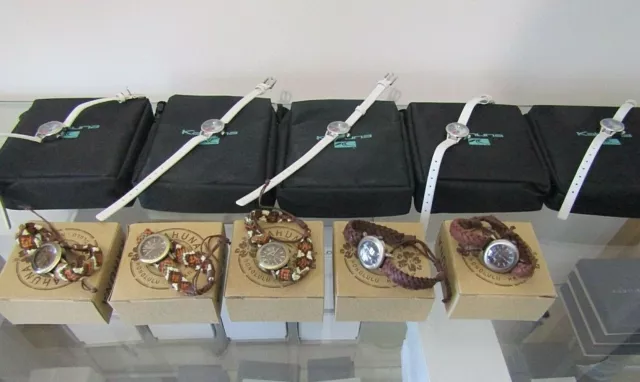 Job Lot Of Ten Brand New Mixed Ladies Kahuna Watches