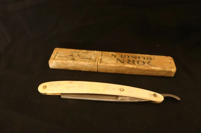 VINTAGE DORKO 42 Solingen Shaving, Straight Razor, Made In Germany ...