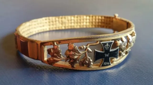 Armreif * 1. Weltkrieg * Grabenkunst