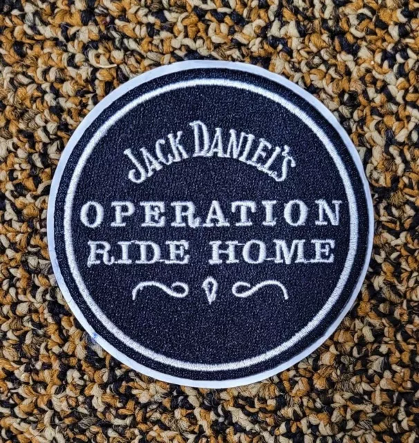 NEW JACK DANIEL'S Operation Ride Home Motorcycle 3" Patch Tennessee