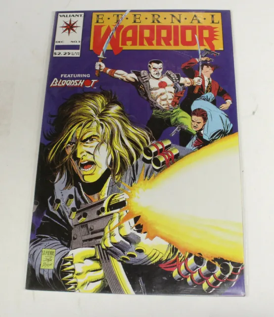 Eternal Warrior #5 December 1992 Valiant Comics (Bagged Boarded) Bloodshoot