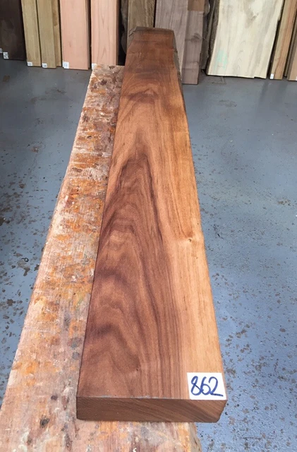 Noce americano 2"" (50 mm) bordo quadrato / essiccato in forno / legni duri esotici / legname