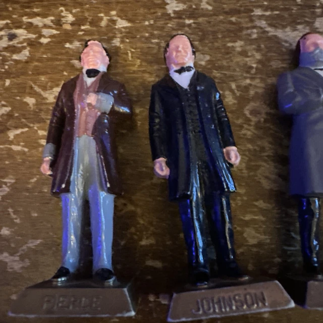 Marx 2 1/2" Presidents Painted 14 17 19 20  1853 - 1881