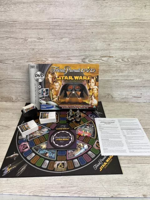 Star wars saga edition trivial pursuit dvd game 2025