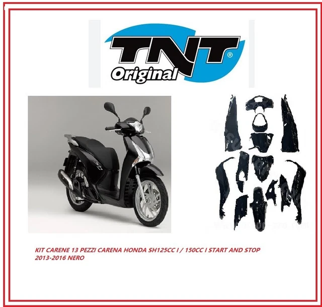 Kit Plásticos Honda SH 125i / 150i 2013/2016 - TNT - - Peças e