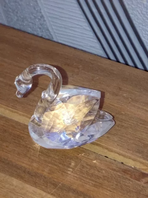 Swarovski Crystal Swan Ornament