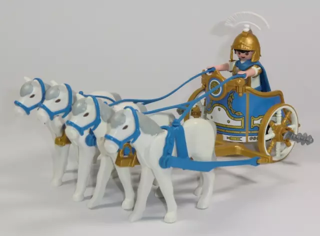 Playmobil - Set, römische Quadriga + Wagenlenker, ohne VP#23-4814/R