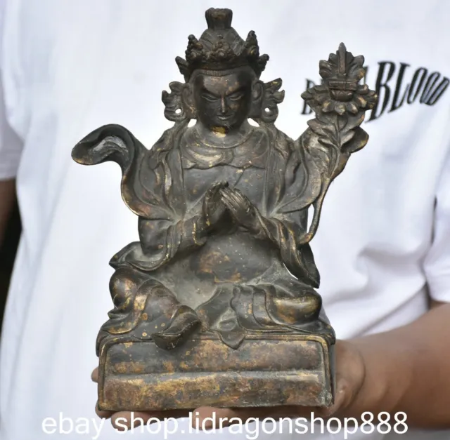 8-4-old-golden-copper-temple-master-padmasambawa-master-buddha-statue
