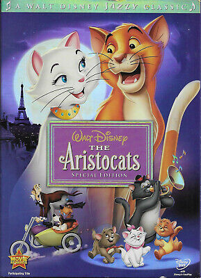 Walt Disney Jazzy Classic-The Aristocats-Special Edition-Dvd-Brand New/Sealed