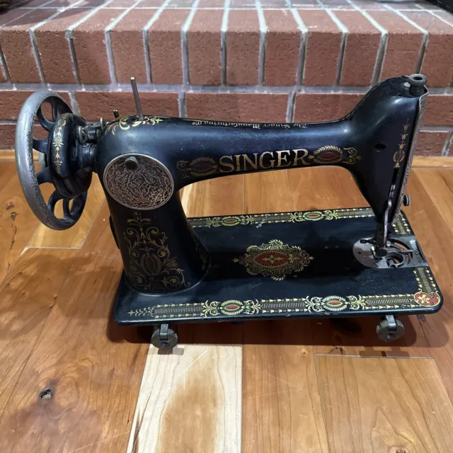 Beautiful Antique Singer Sewing Machine Head