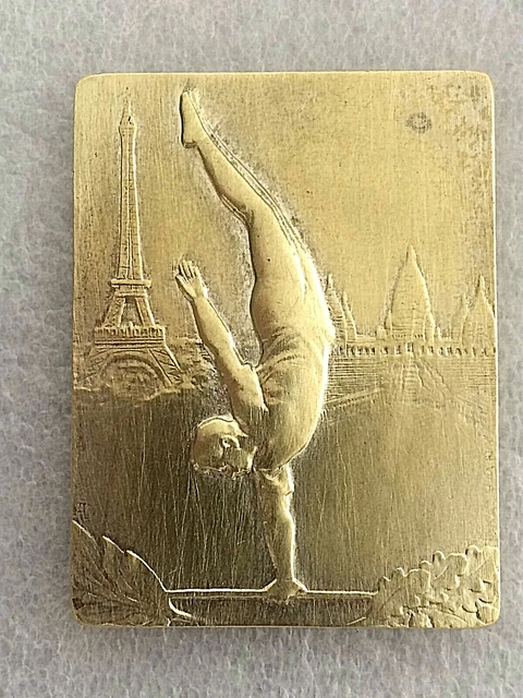 Médaille De Bronze Gymnastique France - XIXème Siècle - H. Chapu - Avec Écrin