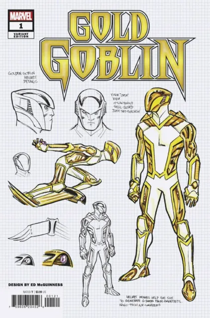 Gold Goblin #1 McGuinness 1:25 Marvel Comics 2022 1st Print NM