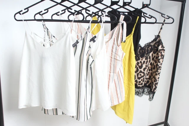 8 X High Street pacchetto estivo da donna - nuovo look Primark ecc. taglia 10 (Z-B5)