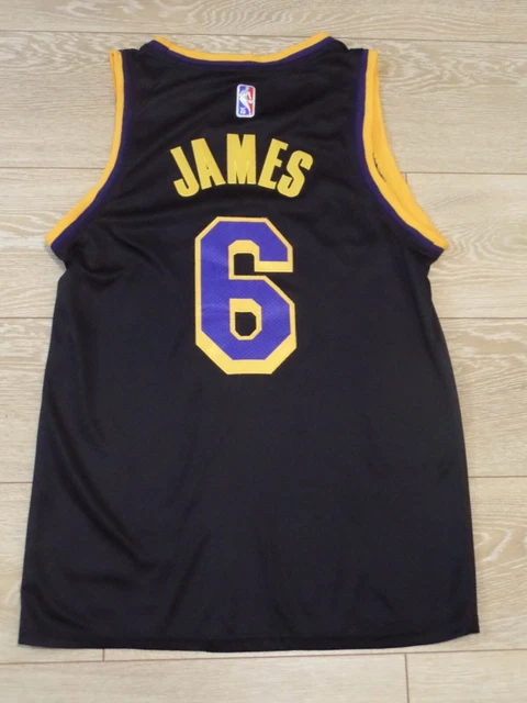 Maillot lebron sales james noir