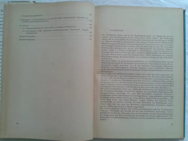 Flächentransistoren - praktische Anwendung, DDR-Fachbuch Lehrbuch 1960 3