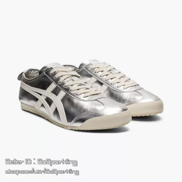Onitsuka Tiger MEXICO 66THL7C2-9399 Sneakers Silver/Off White Shoes Unisex 2024