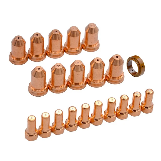 Plasma Cutter PT80 IPT-80 Plasma Cutter T-80 1.3mm Tip 21pcs 52558 51311.13