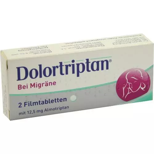 3x DOLORTRIPTAN bei Migräne Filmtabletten 2 St PZN: 3029613