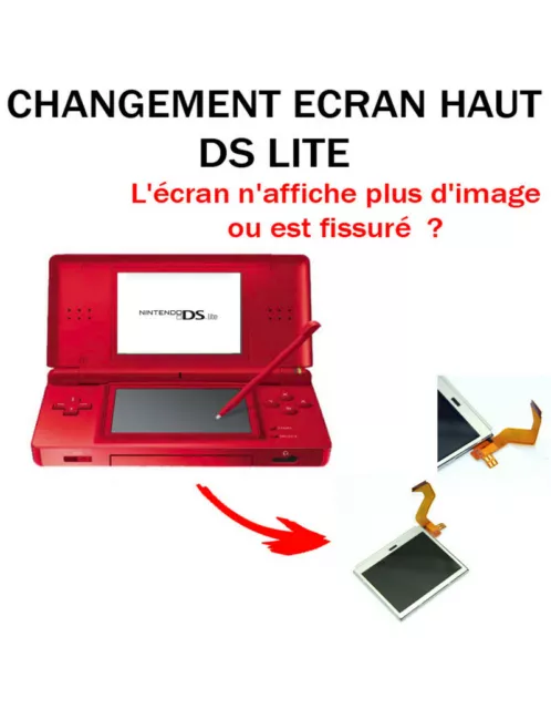 Ecran LCD Supérieur Top (Ecran du Haut) Pour Console Nintendo DS Lite