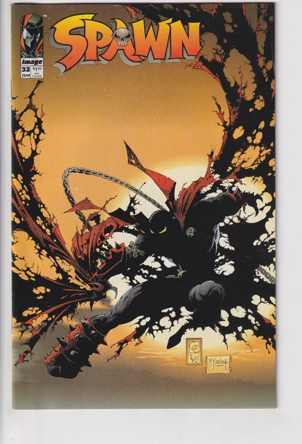 Spawn #32 VF/NM McFarlane Alan Moore Combine Bag Board TBS2
