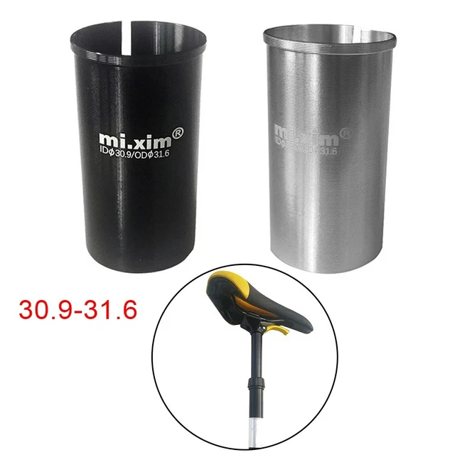 QUARKZMAN 2 pcs 25,4 mm à 28,6 mm Vélo Selle Montant Tube Adaptateur Réducteur Manchon