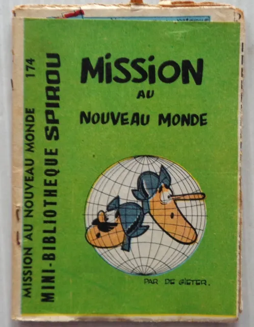 Mini Story No 174 Mission To New World Spirou No 1318 of Gieter