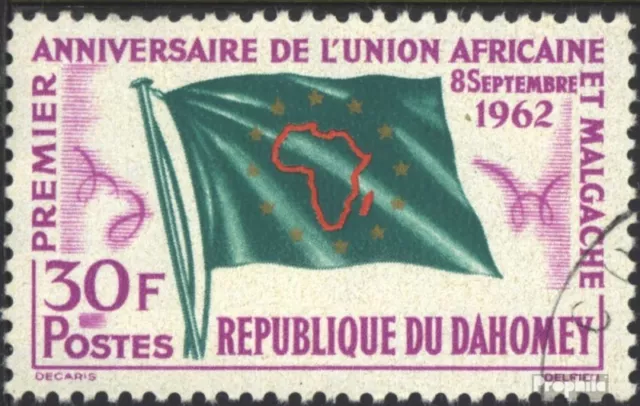 Dahomey 195 (complete issue) used 1962 africa american.-madagas