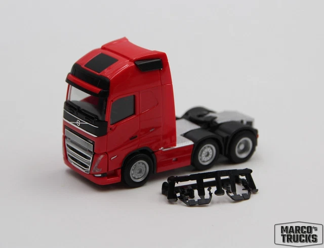 SPECCHIO HERPA MB Actros MP1, MAN TGA, Volvo FH12, DAF 95 ciascuno 4x