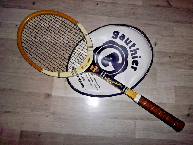 Raquette De Tennis Gauthier Équipe De France – Vintage, Ancienne, France
