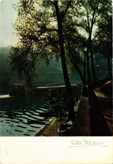 CPA MONIER ALBERT-10296. Paris-La Seine au Quai d'Anjou (331865)