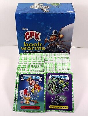 Garbage Pail Kids Book Worms GREEN PARALLEL Single Pick List - Complete Your Set