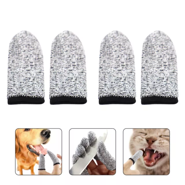 2 Pairs Fournitures Pour Animaux Nettoyage Des Dents Mauvaise Haleine