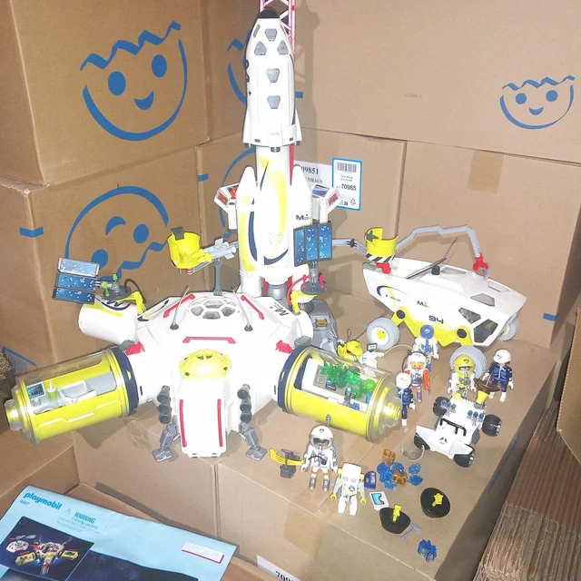 Playmobil Mission Space Drone Set With Astronaut Figure & Launching Cannons - View #6