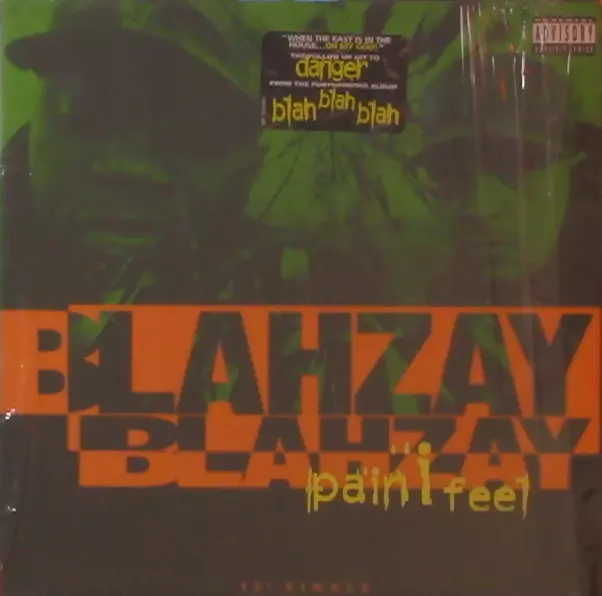 Blahzay Blahzay Pain I Feel | Good Cop Bad Cop - OG US 12" 1996 Fader Records EX