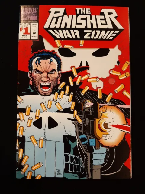 The Punisher War Zone 1 Marvel Comics 1992 Nice Copy!!!