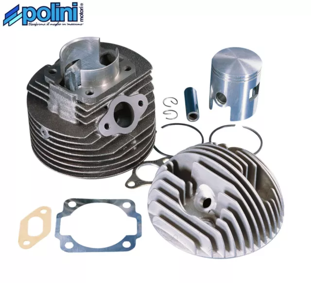 Kit Haut moteur Fonte Racing Ø57 130cc Polini Vespa 125 ETS, PK, Primavera 2T,